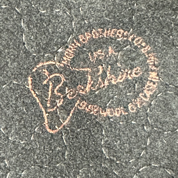 REFINED 1940S' BLACK FELT BERET + UNDULATING CORD TRIM + BLACK ROOSTER FEATHERS - Picture 14 of 14